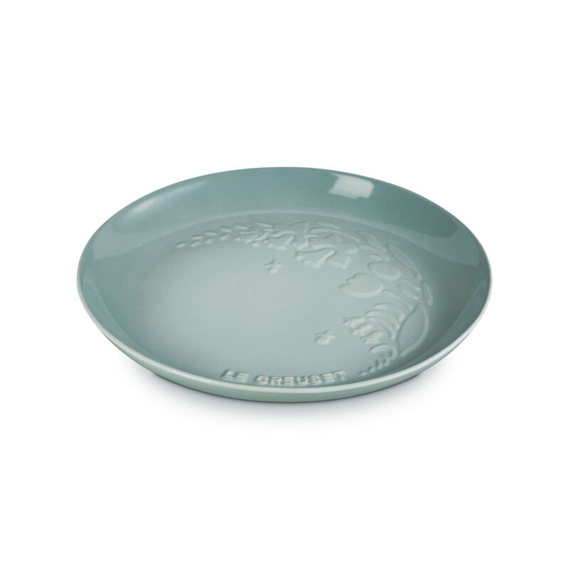Le Creuset Jardin Sphere Plate 22cm  - Sea Salt image number 0